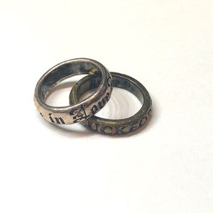 Lucky Brand ring set